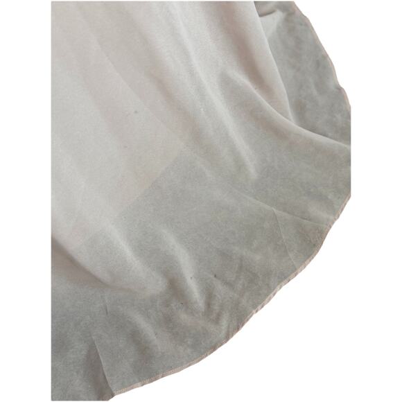 Lulus Blush Pink Maxi Dress Women’s Medium Ruffle V-Neck High Low Chiffon - Picture 11 of 11